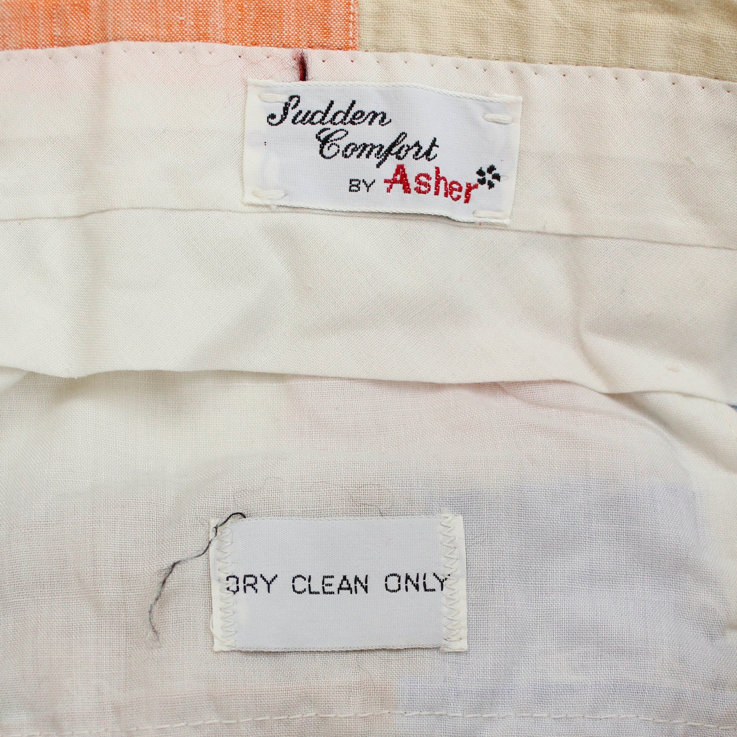 Asher Patchwork Madras Pants