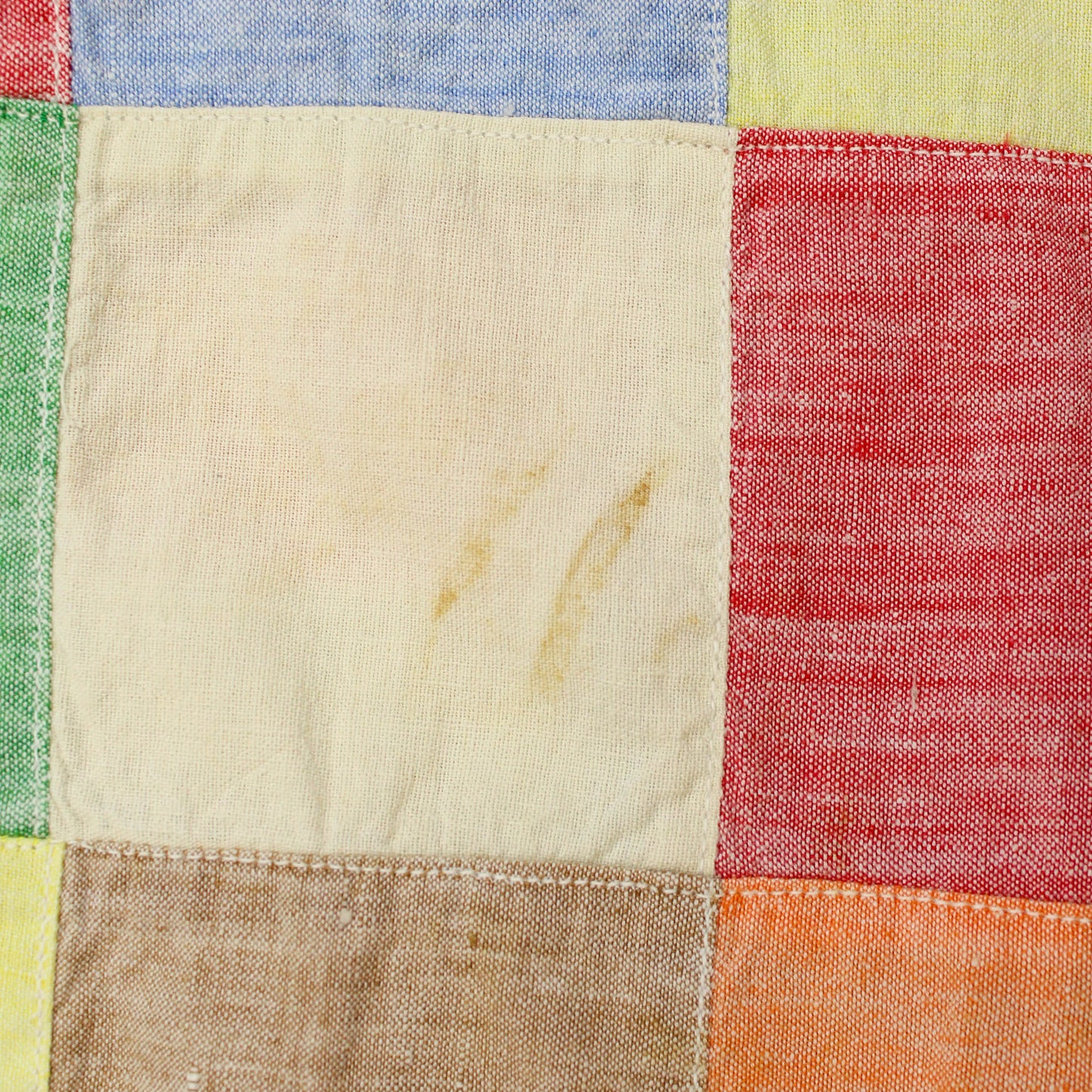 Asher Patchwork Madras Pants