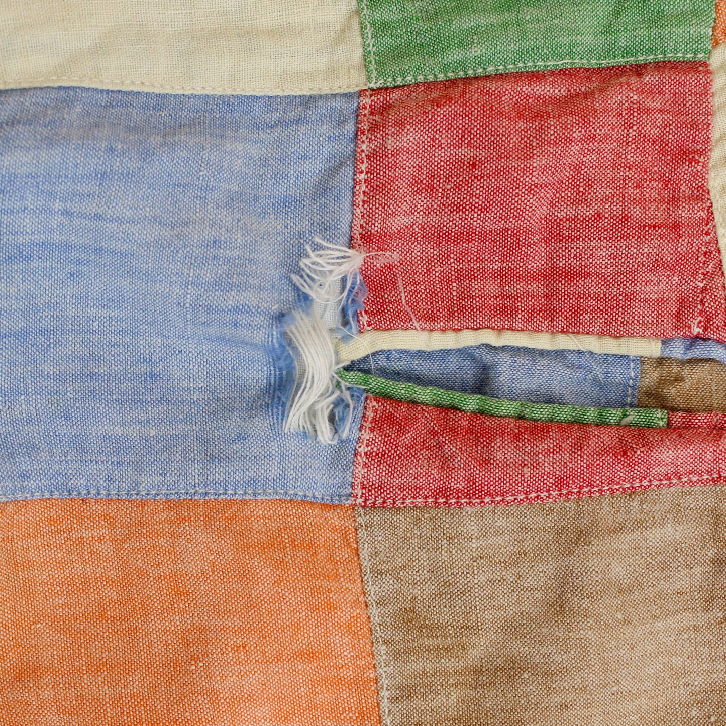 Asher Patchwork Madras Pants