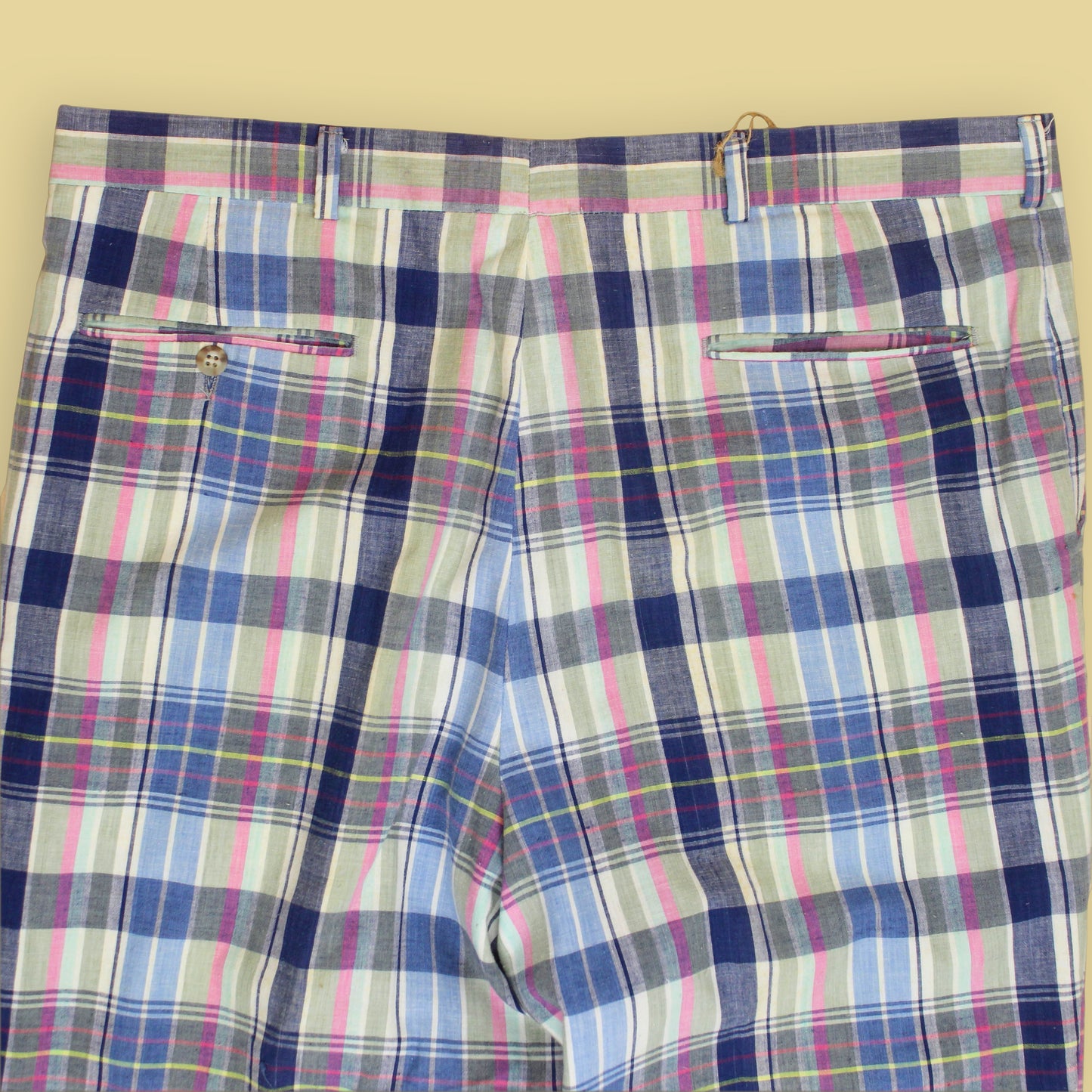 Vintage Madras Pants