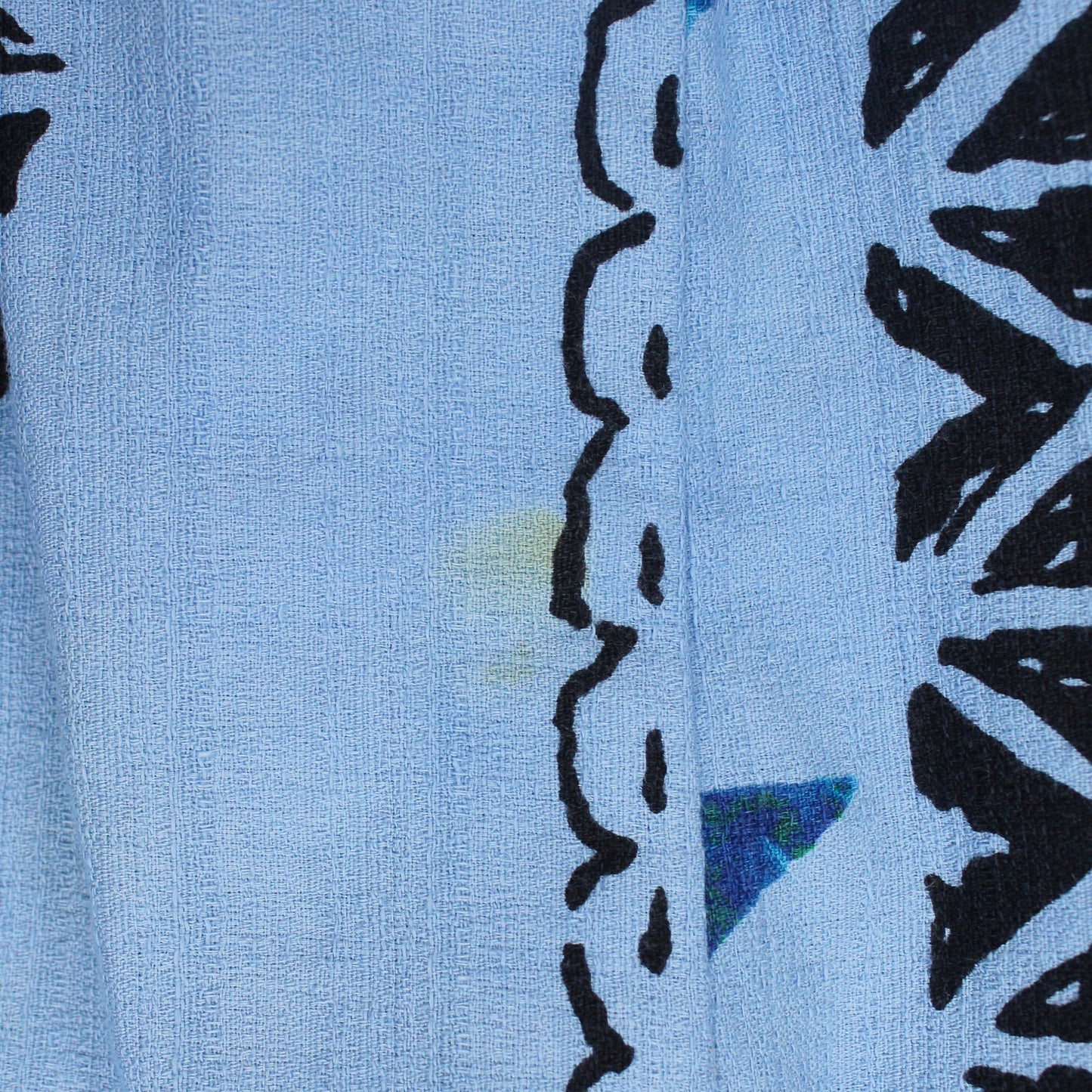 Waltah Clarke's Hawaiian Print Bark Cloth Swim Trunks