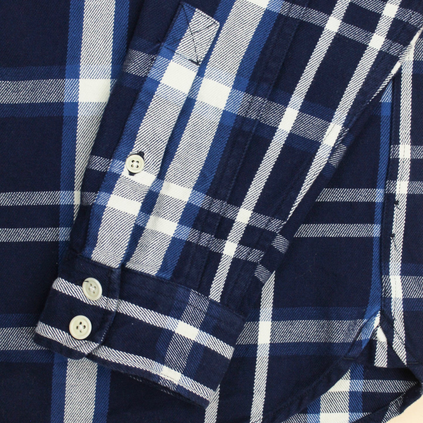 Alex Mill Plaid Twill Cotton Flannel Work Shirt