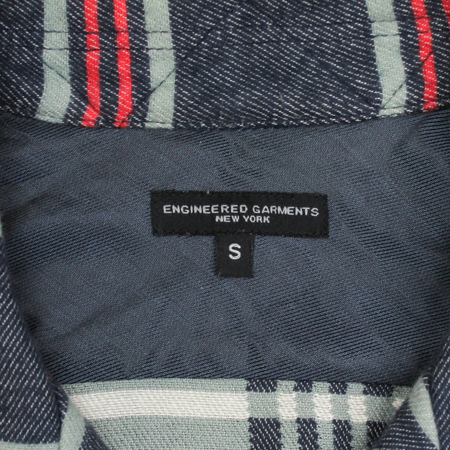 Engineered Garments Check Cotton Flannel Classic Shirt