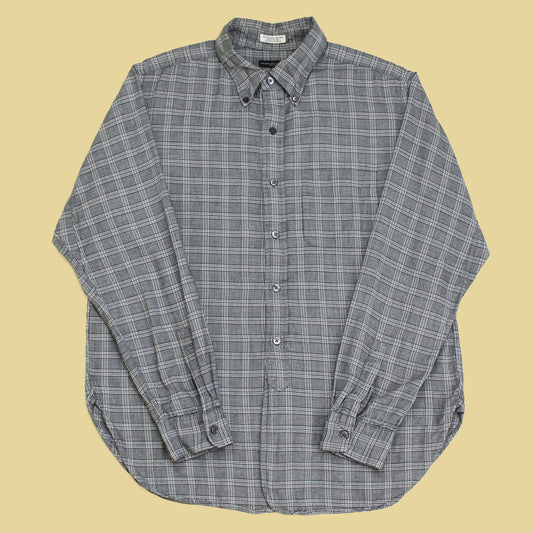 Engineered Garments Glen Plaid Brushed Cotton 19th Century B.D. Shirt