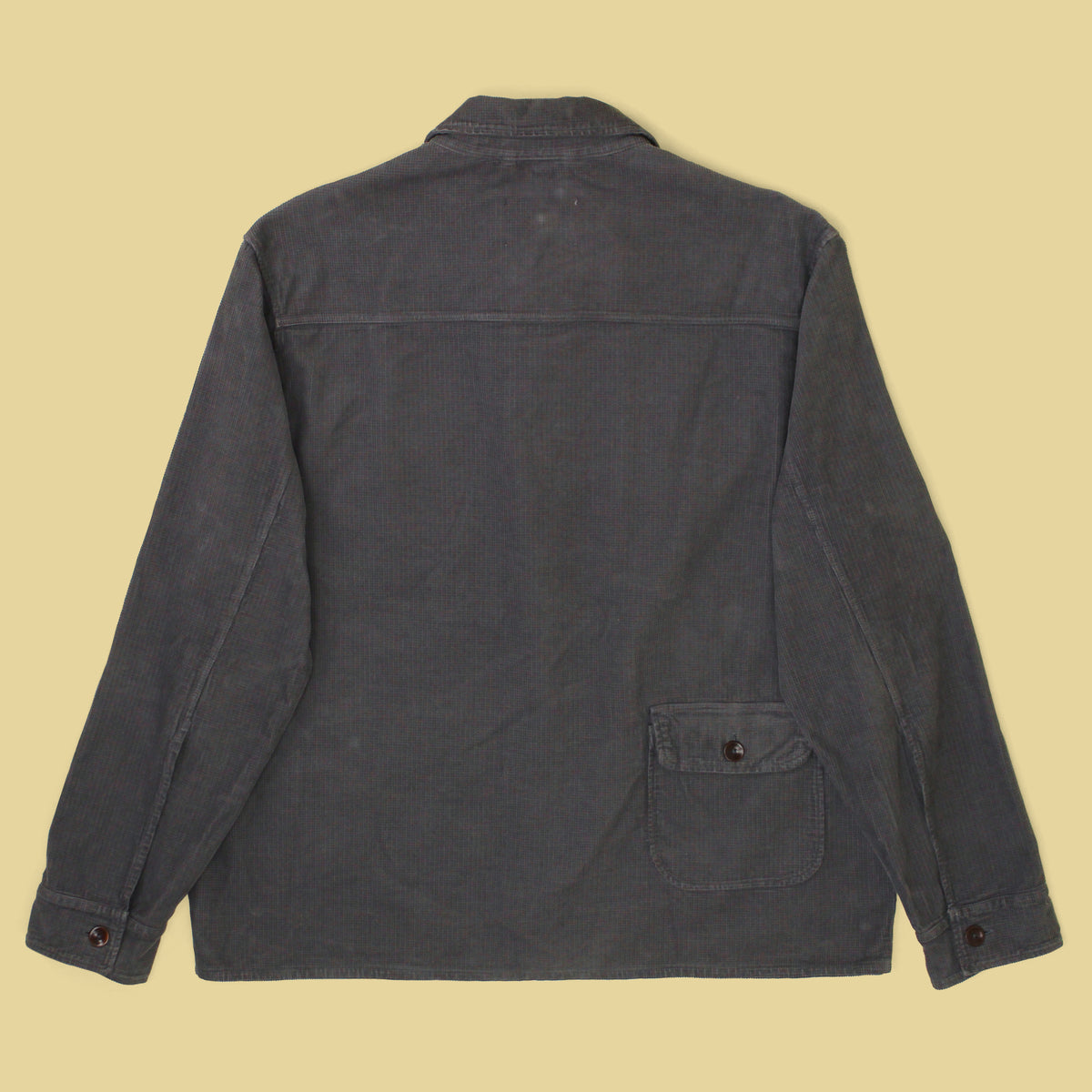 Pompeii Gridded Wale Corduroy Chore Coat