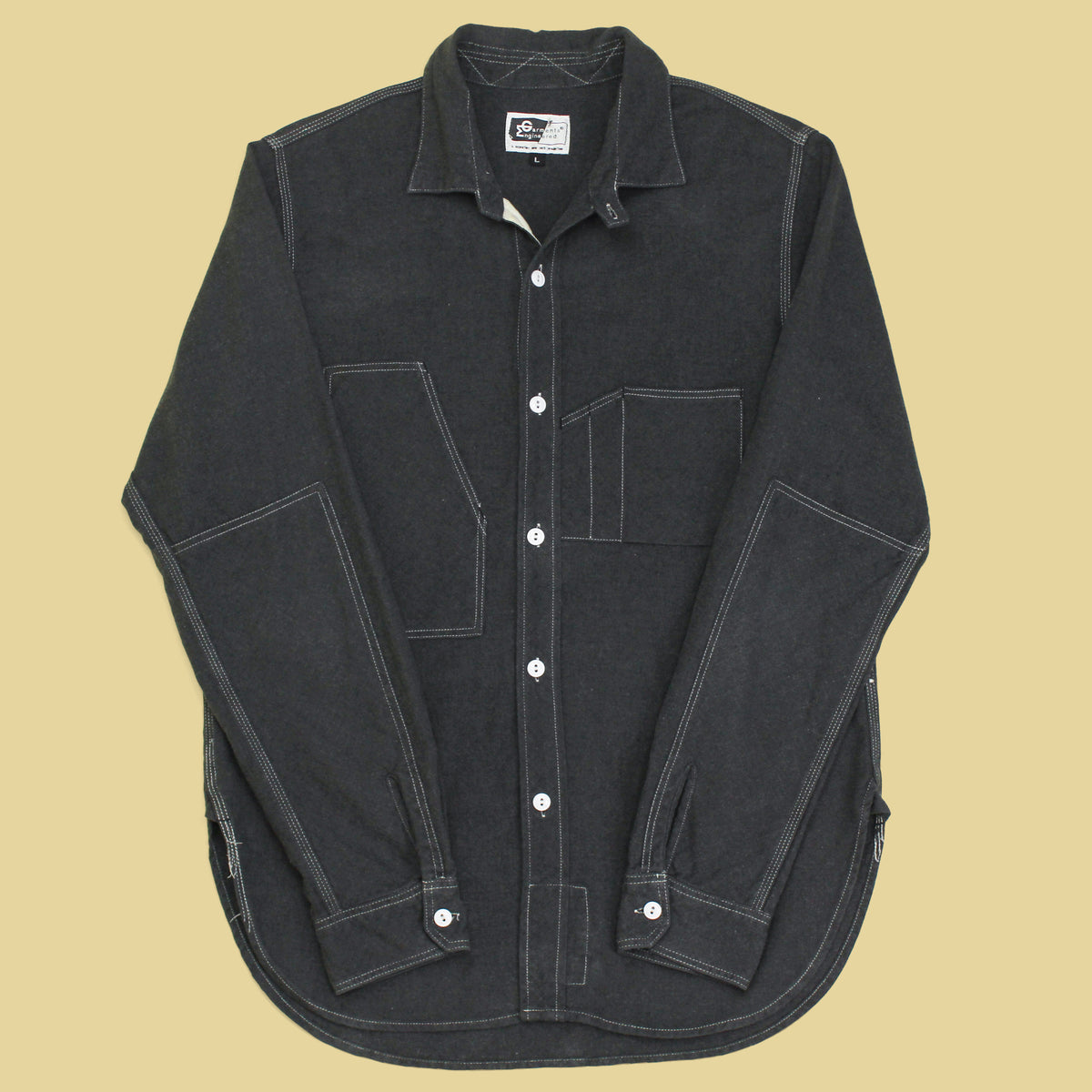 Engineered Garments Cotton Flannel Miner Shirt