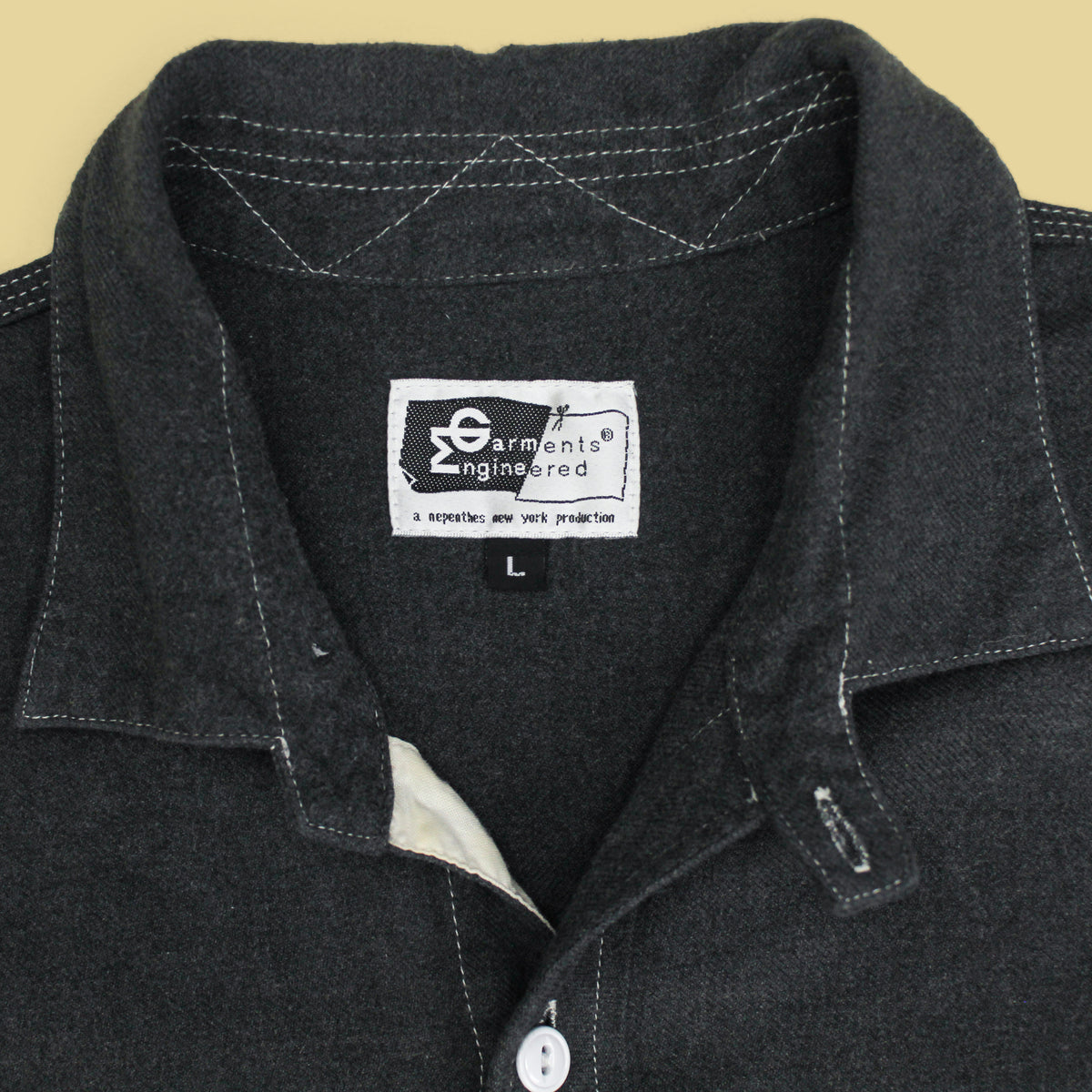 Engineered Garments Cotton Flannel Miner Shirt