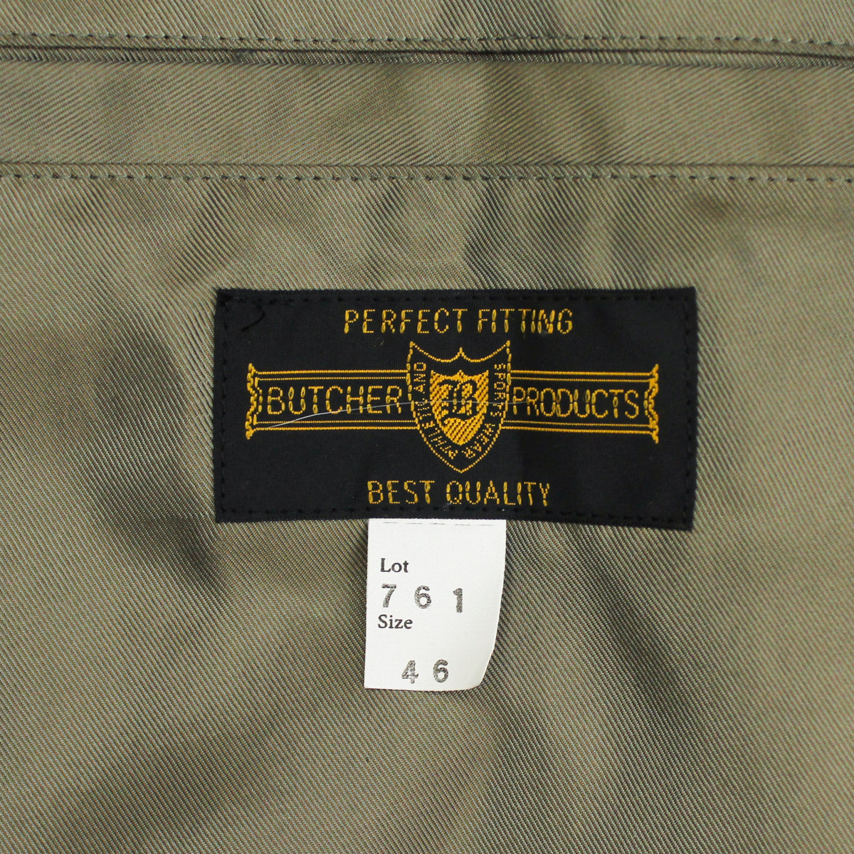 Butcher Products Check Wool Blouson Jacket