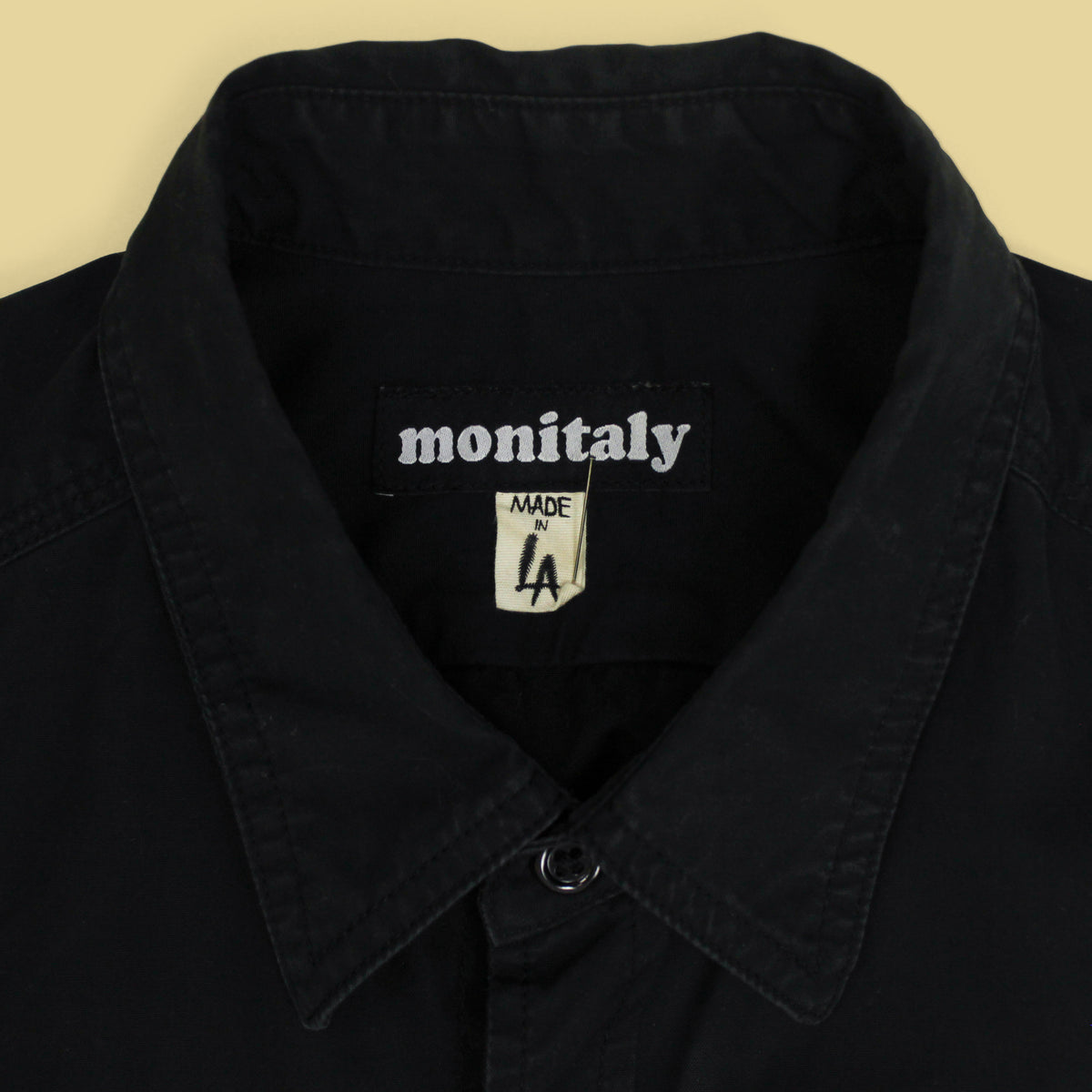 Monitaly Vancloth & Sons. Cotton Triple Needle Work Shirt