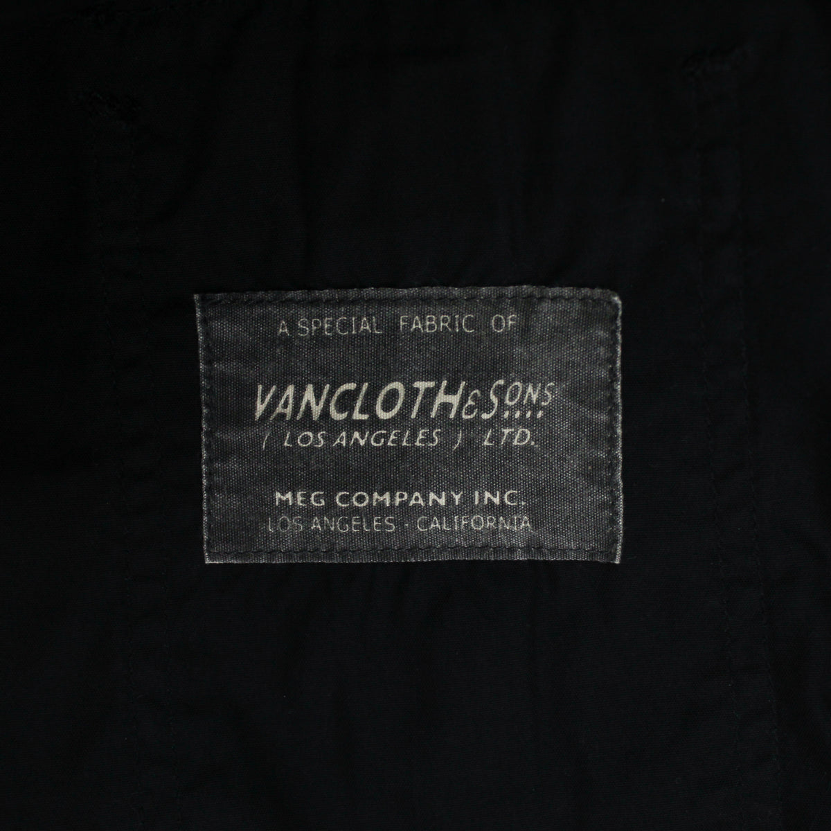 Monitaly Vancloth & Sons. Cotton Triple Needle Work Shirt