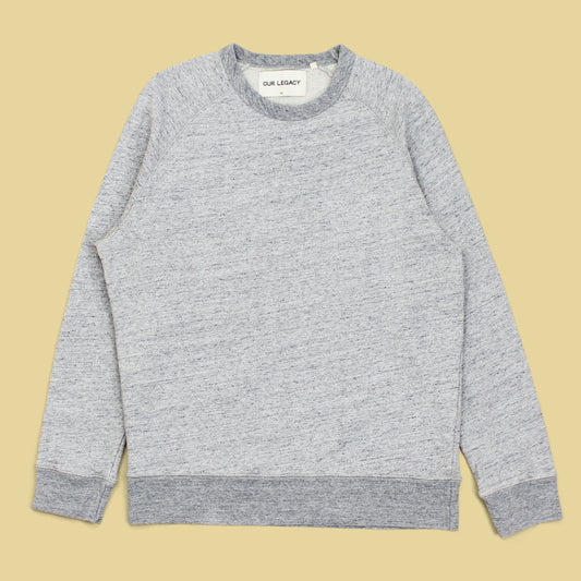 Our Legacy Terry Fleece Crew Neck Sweatshirt