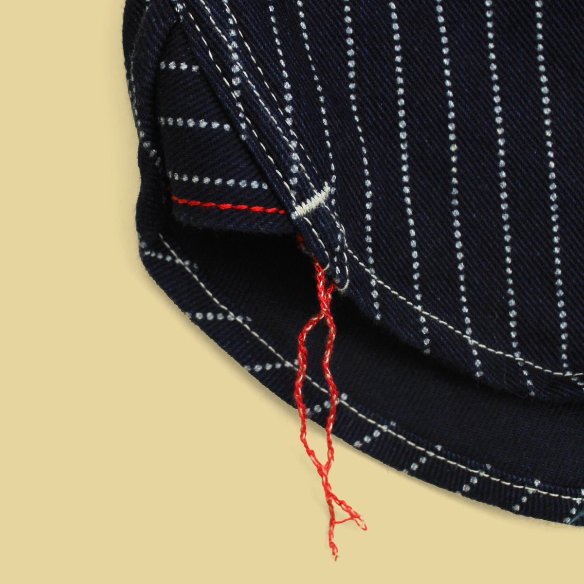 Iron Heart 12oz Indigo Wabash Cotton Work Shirt
