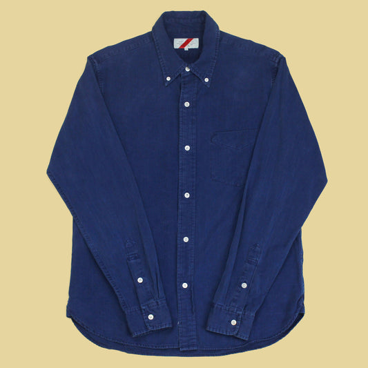 Best Made Co. Indigo Cotton Button-Down Shirt