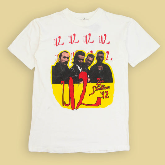 U2 Zoo Station '92 Tour Band Tee