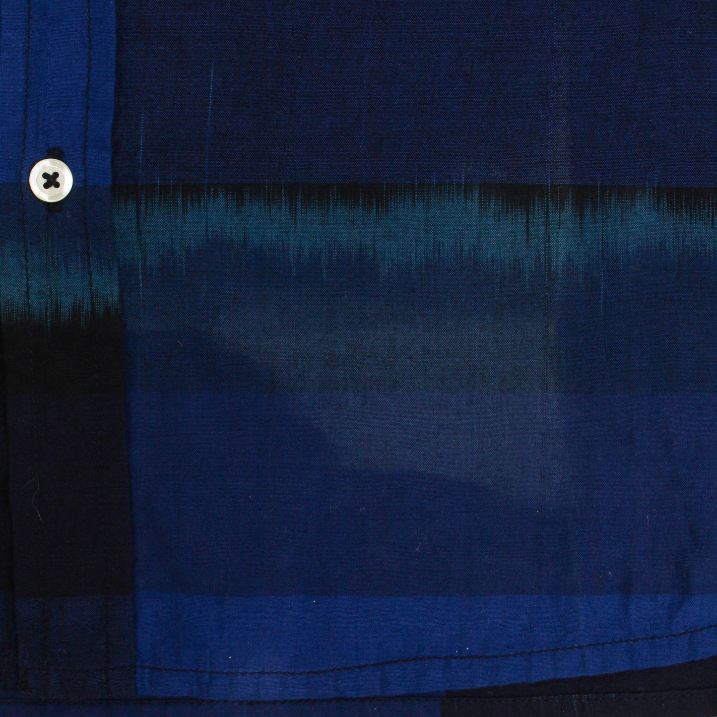 Universal Works Ikat Plaid Button-Up Shirt