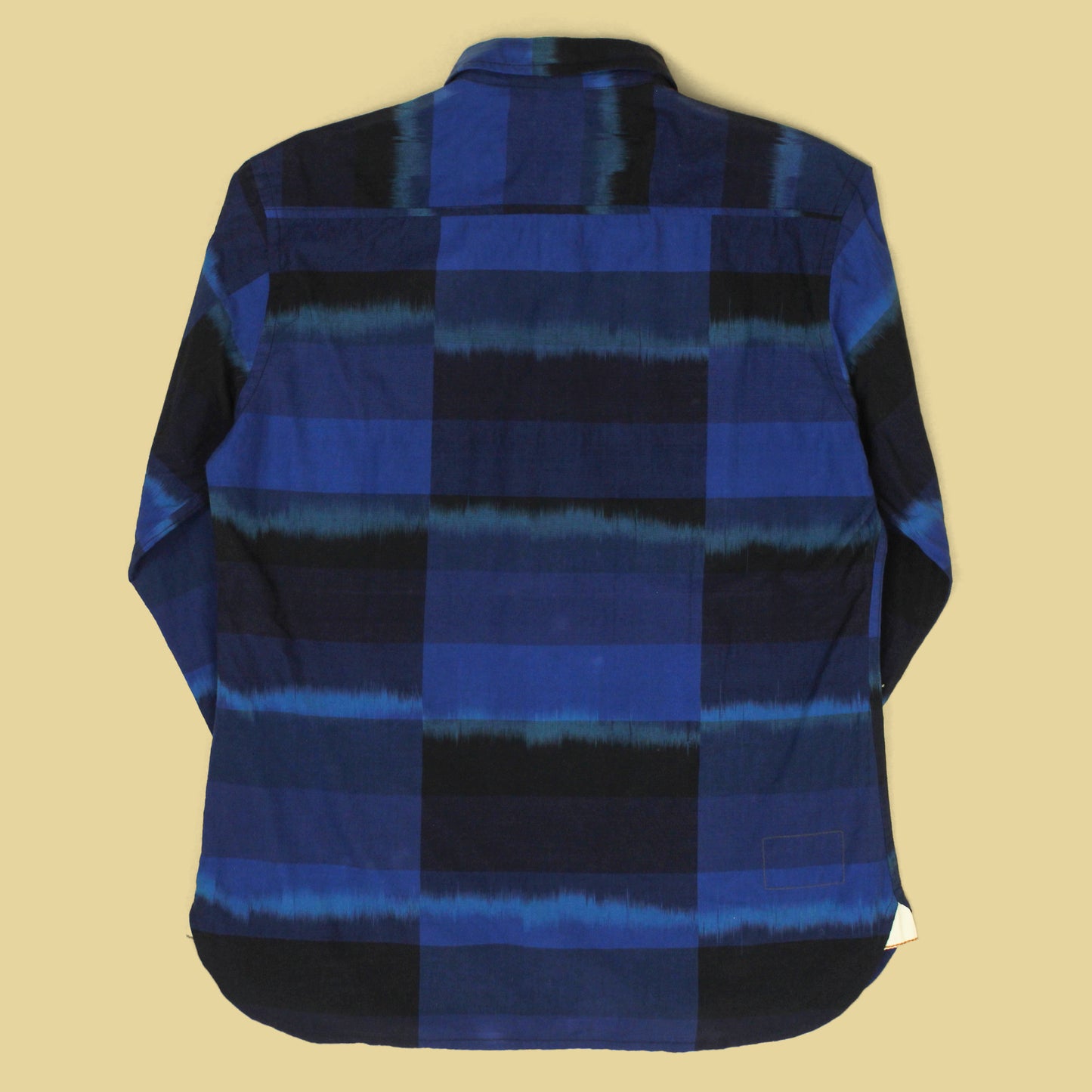 Universal Works Ikat Plaid Button-Up Shirt