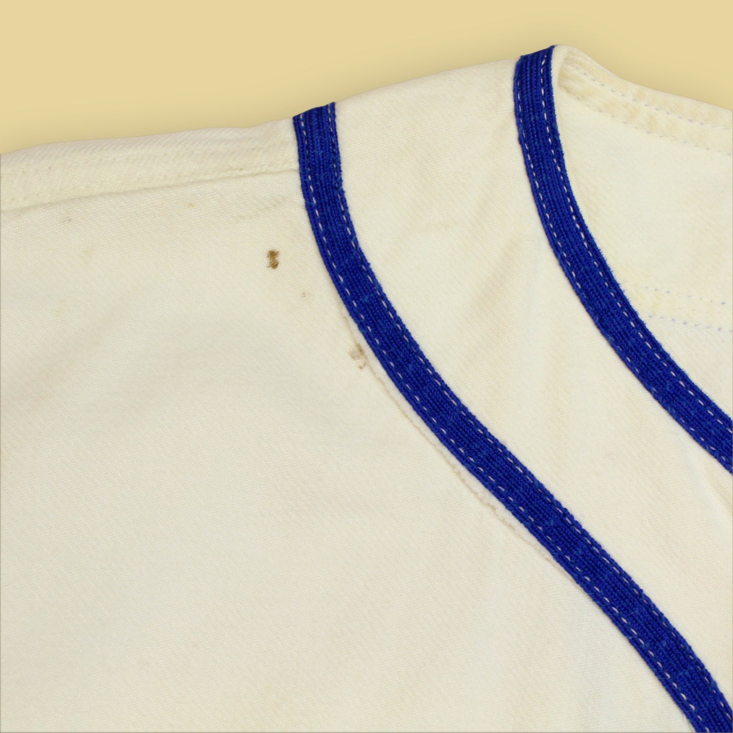Vintage Sting Rays Chainstitch Embroidered Wool Baseball Jersey