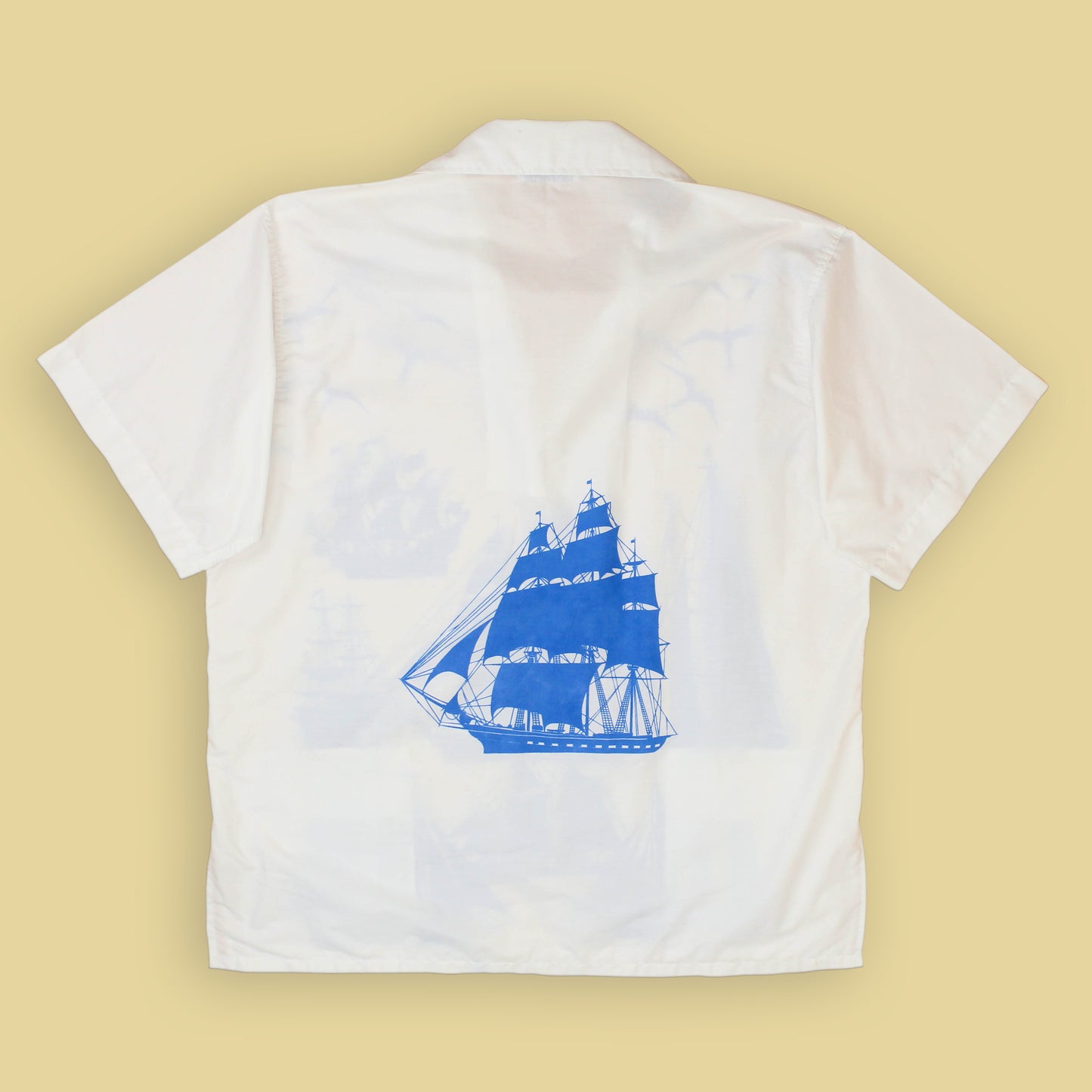 The Bagshaws of St. Lucia Ship Print Tunic Shirt