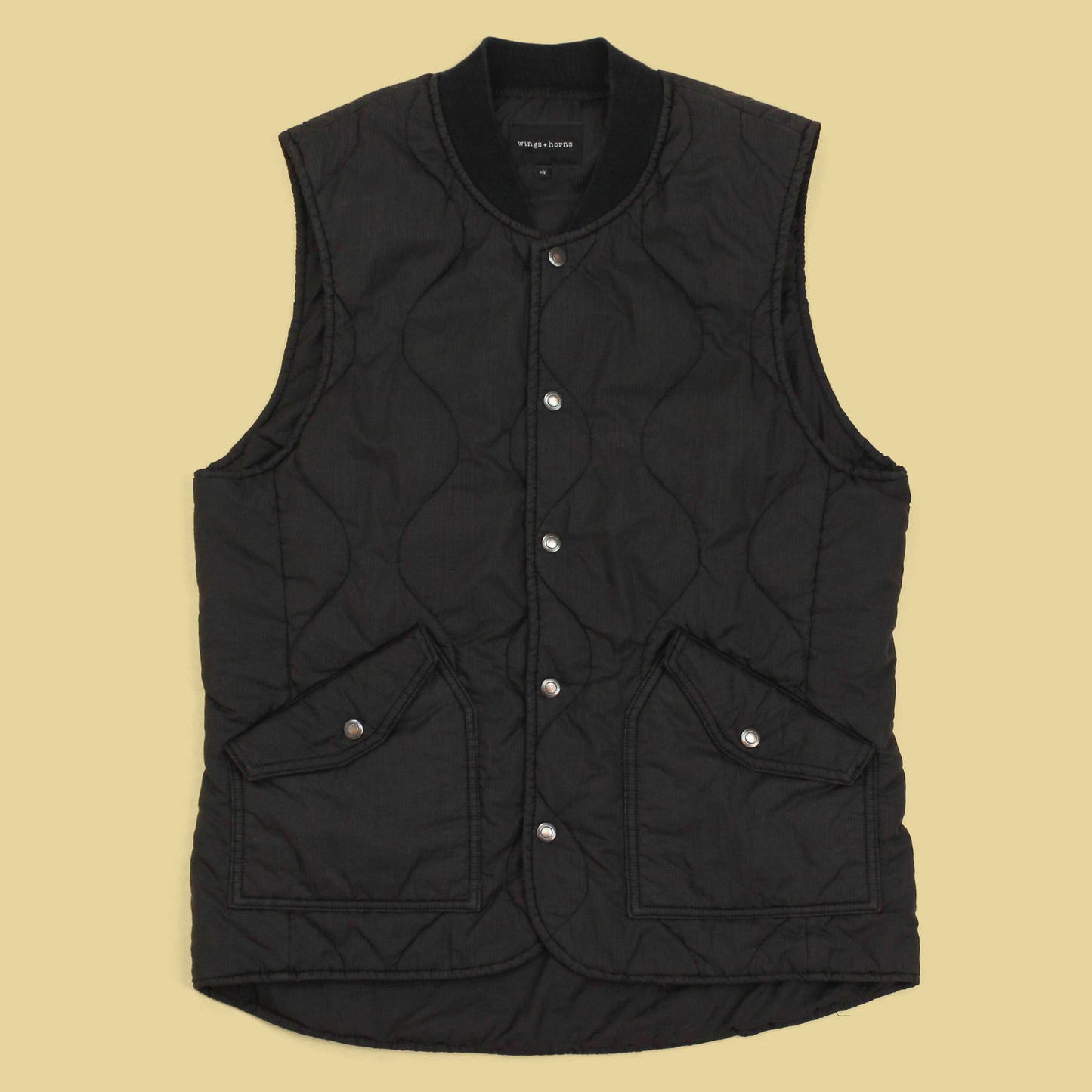 Wings + Horns Quilted Gilet Vest