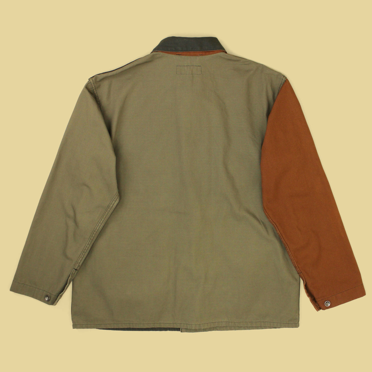 Engineered Garments Workaday Mismatched Canvas/Ripstop Cotton Chore Coat