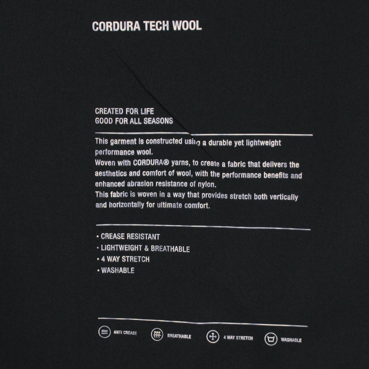 Norse Projects Emil Cordura Tech Wool Blazer