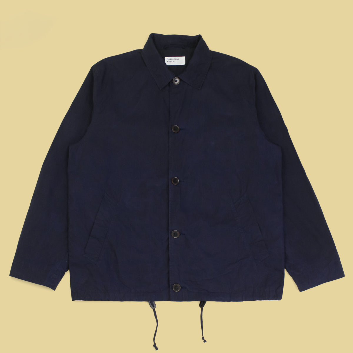 Universal Works Waxed Cotton Coaches Jacket