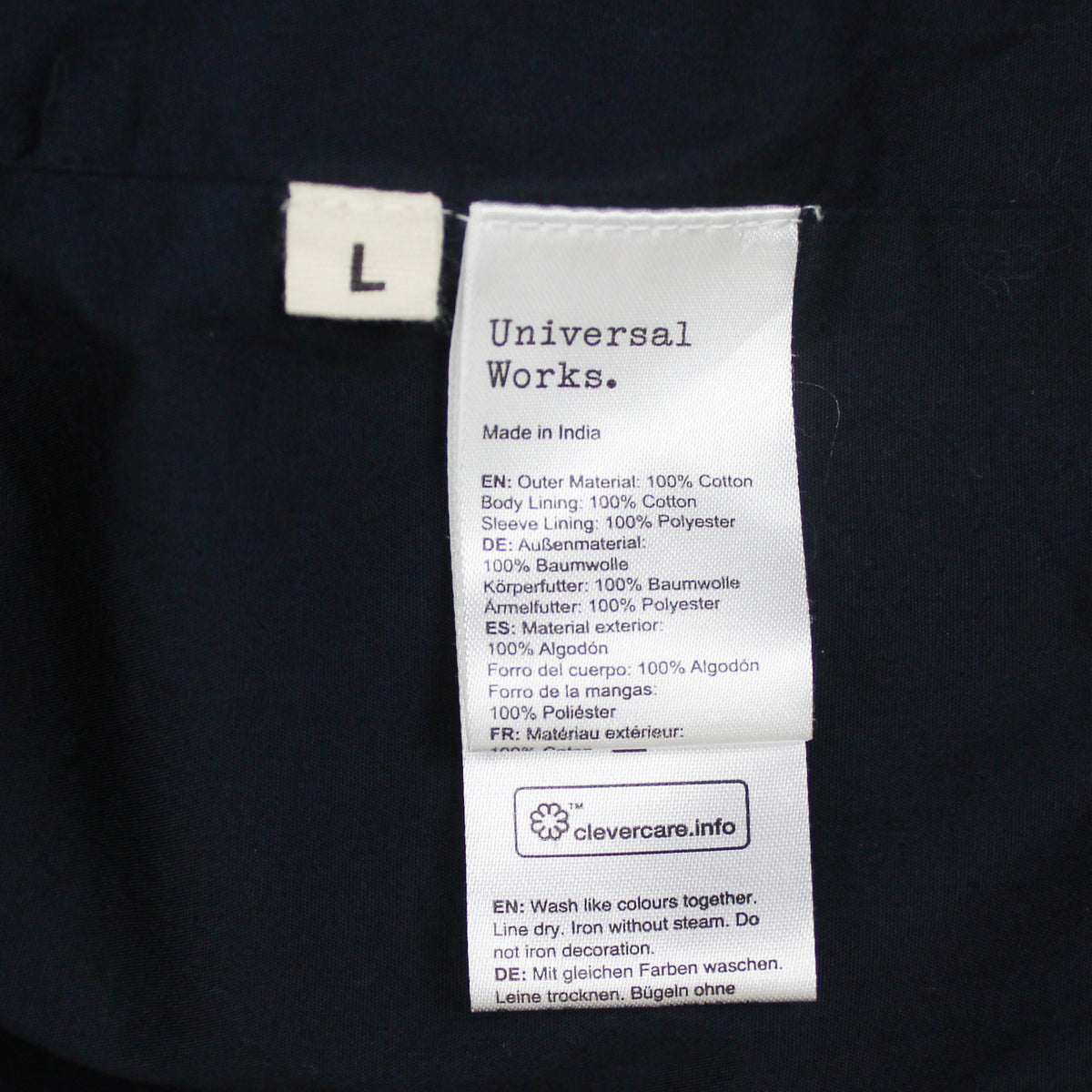 Universal Works Waxed Cotton Coaches Jacket
