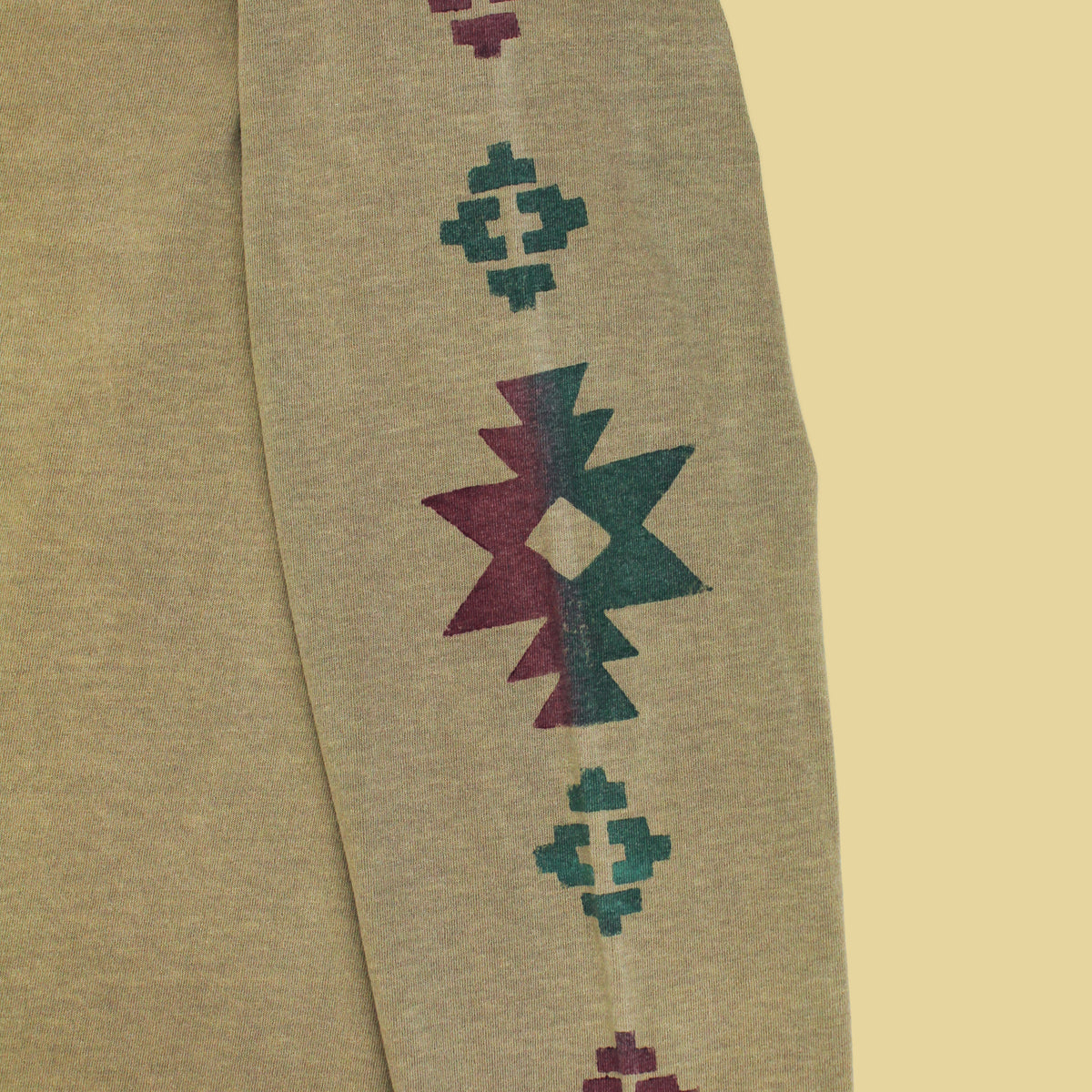 Vintage Gramicci Southwestern Print Long Sleeve T-Shirt