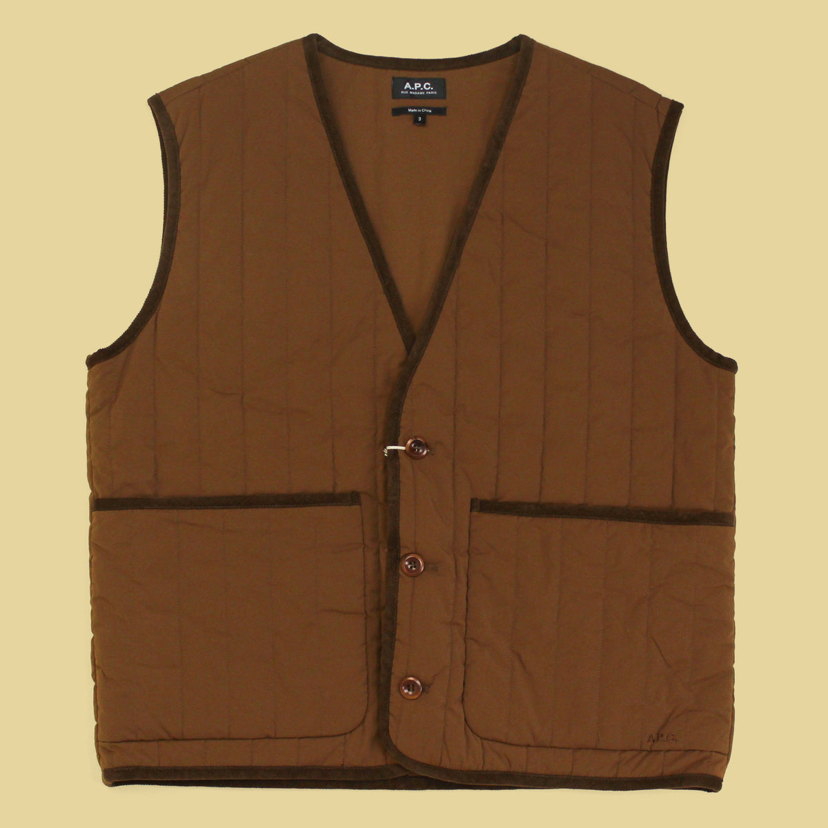 A.P.C. Quilted Vest