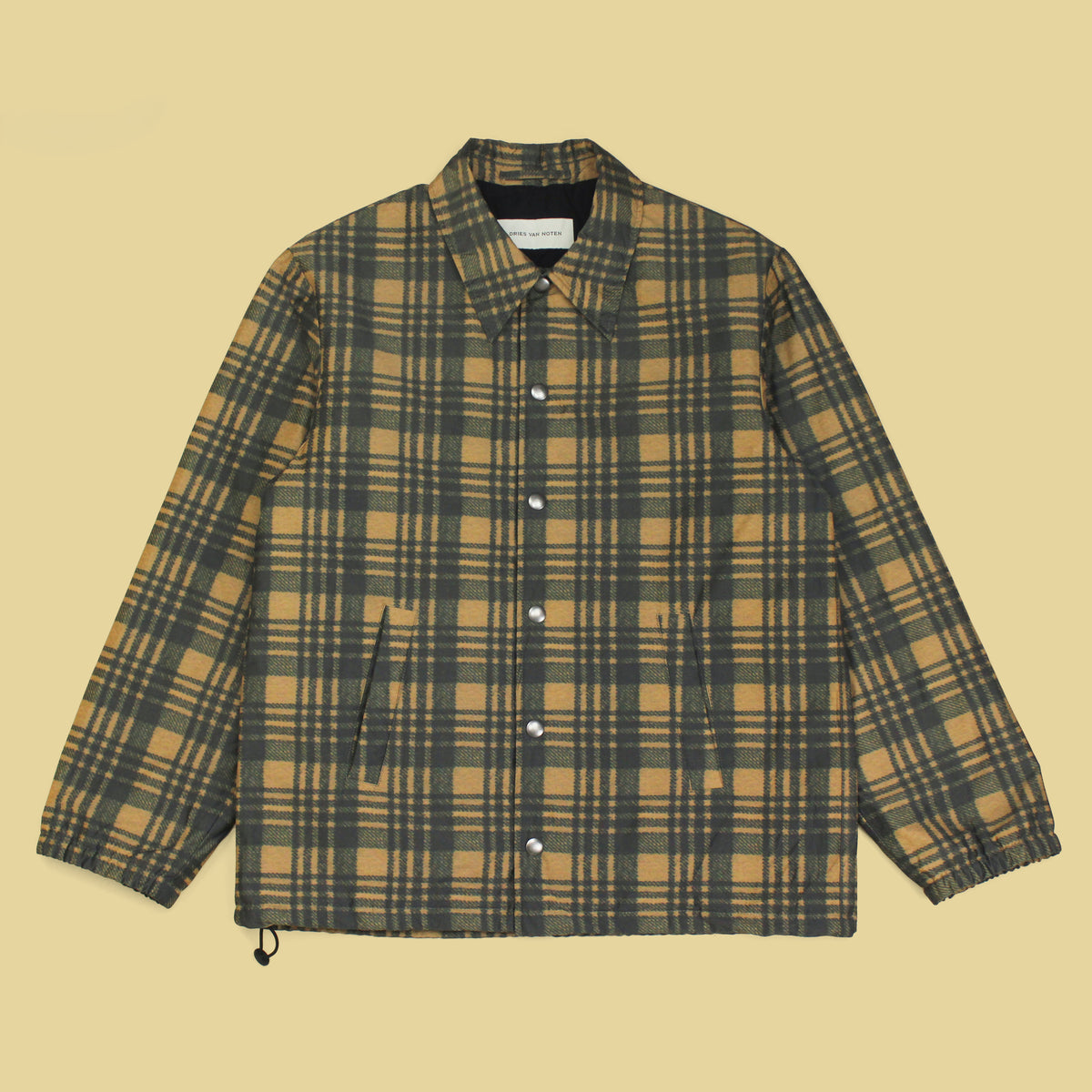 Dries Van Noten Plaid Print Vorries Jacket