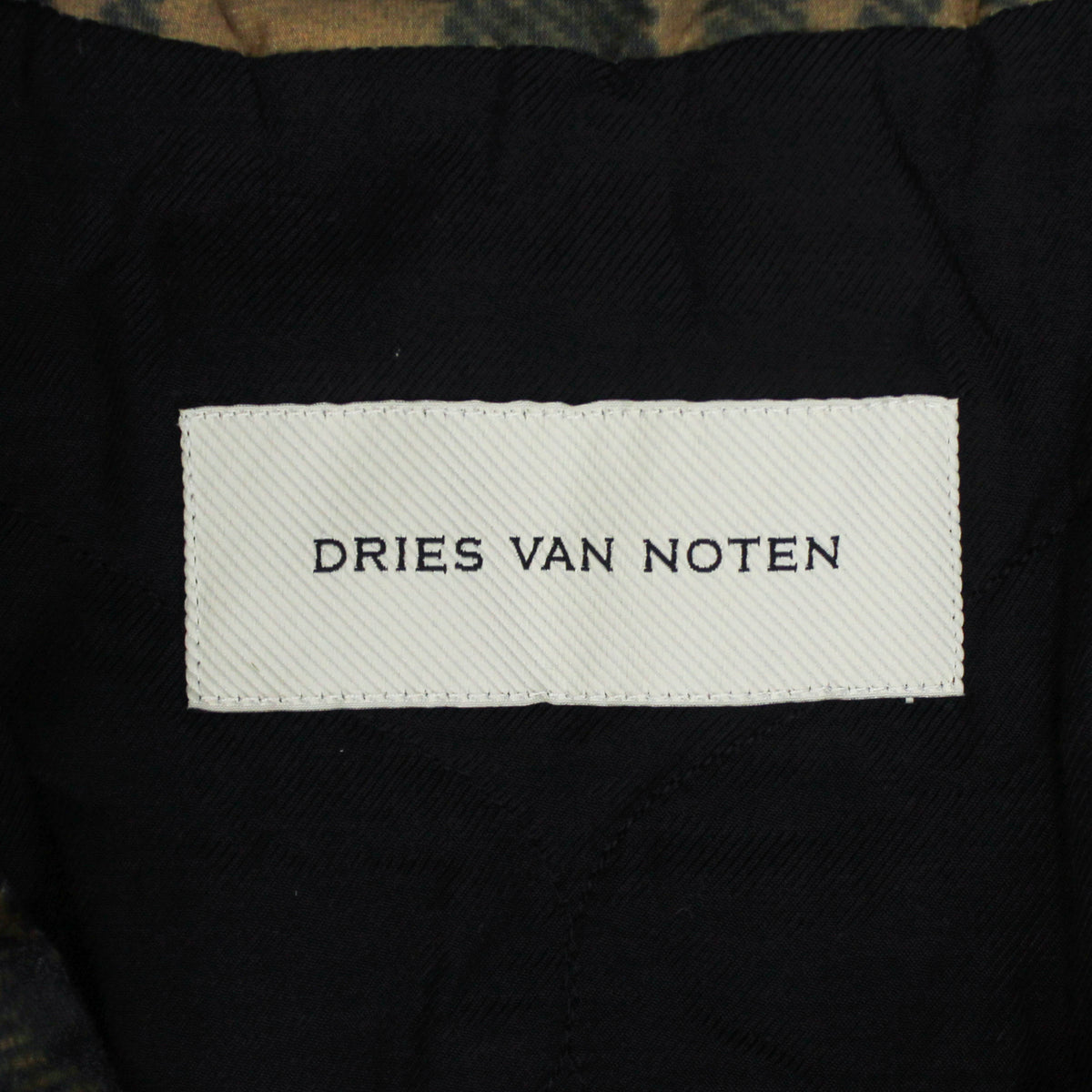 Dries Van Noten Plaid Print Vorries Jacket