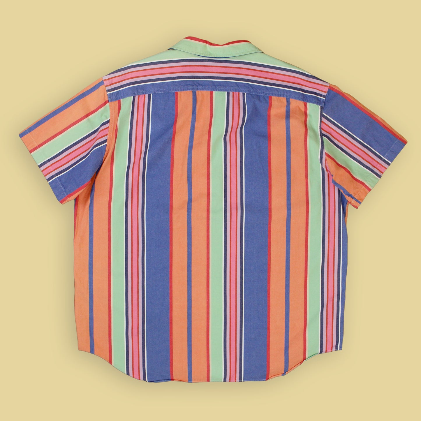 Polo Ralph Lauren Striped Oxford Cloth Beach Camp Shirt