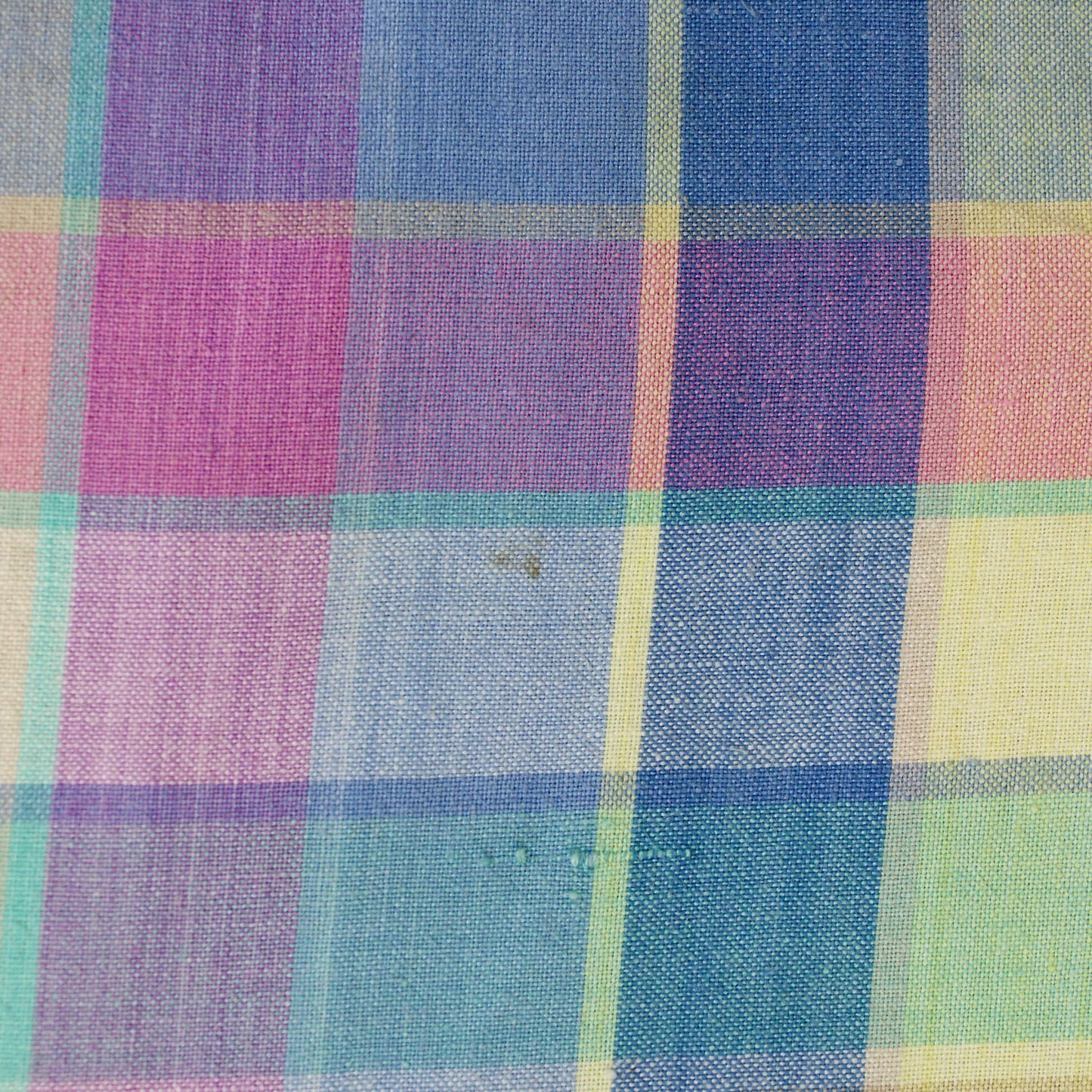 Brooks Brothers Madras Camp Collar Short Sleeve Button-Up Shirt