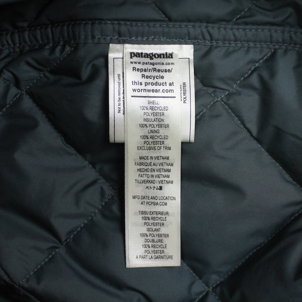 Patagonia Diamond Quilted Bomber Hoodie