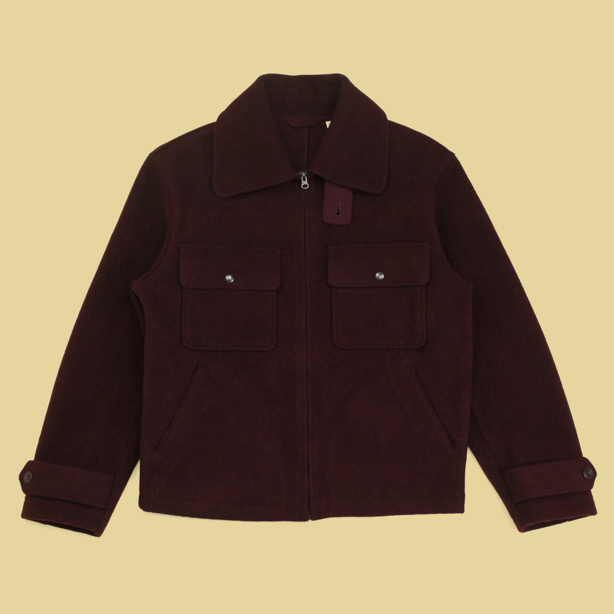 Uniqlo U Melton Wool Blouson Jacket