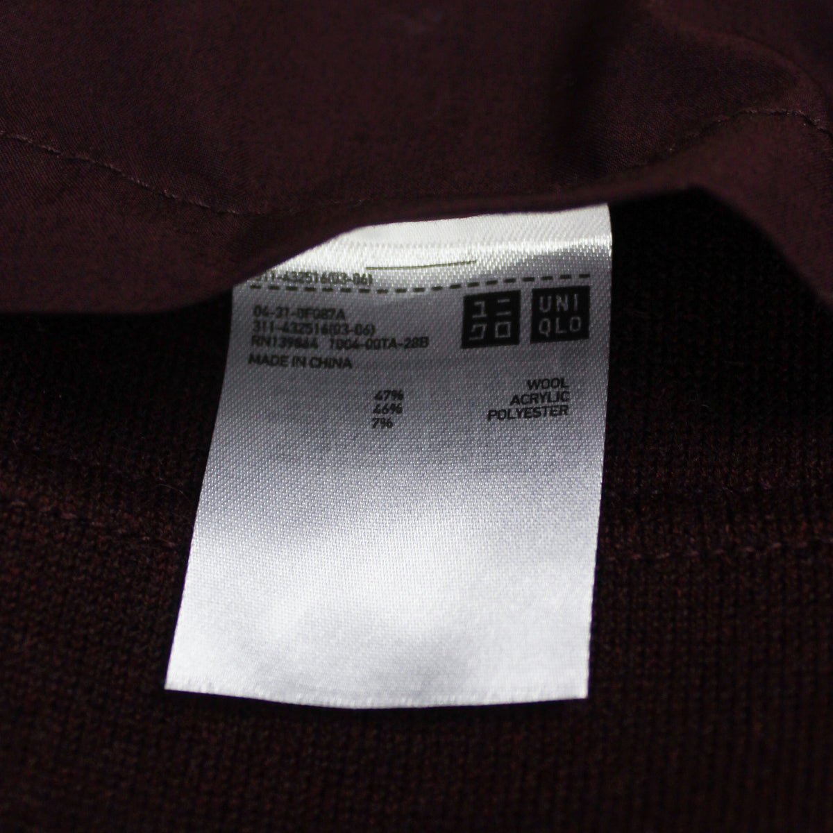 Uniqlo U Melton Wool Blouson Jacket