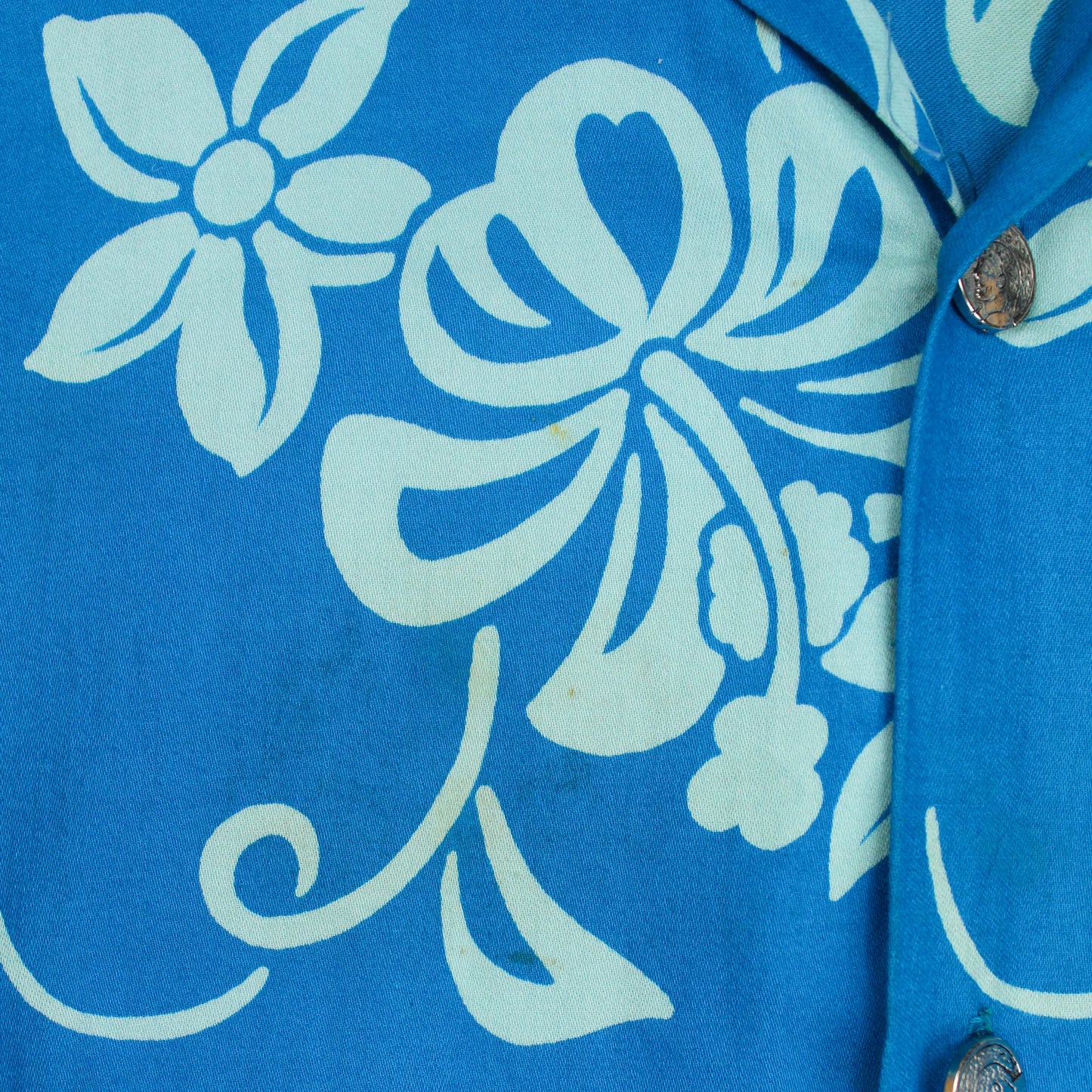 Waltah Clarke's Hibiscus Print Hawaiian Shirt