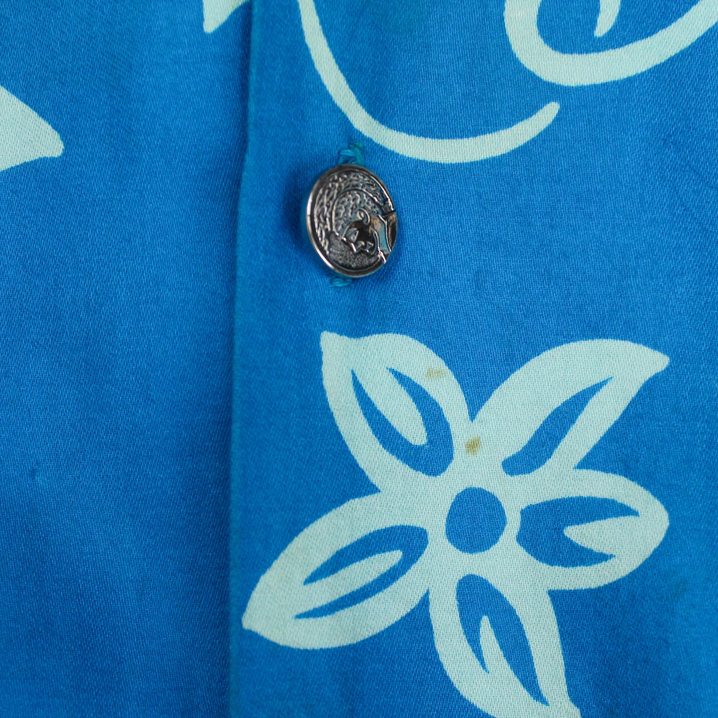 Waltah Clarke's Hibiscus Print Hawaiian Shirt
