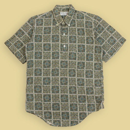 G. Fox & Co. Paisley Print Cotton Popover Shirt