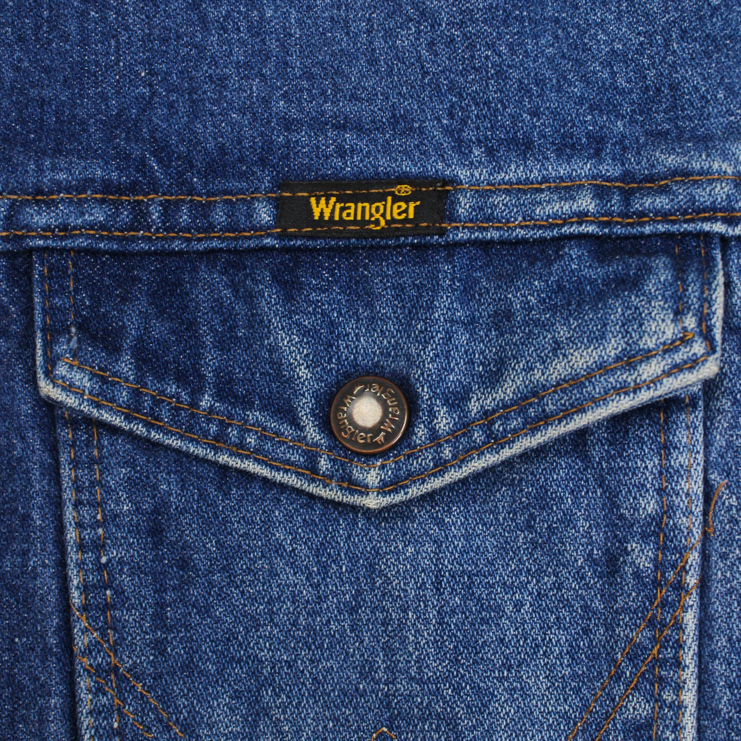 Wrangler Corduroy Collar Denim Jacket