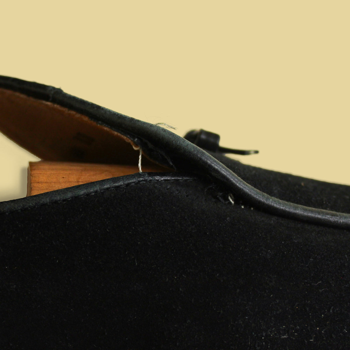 Belgian Shoes Black Suede Loafers 11