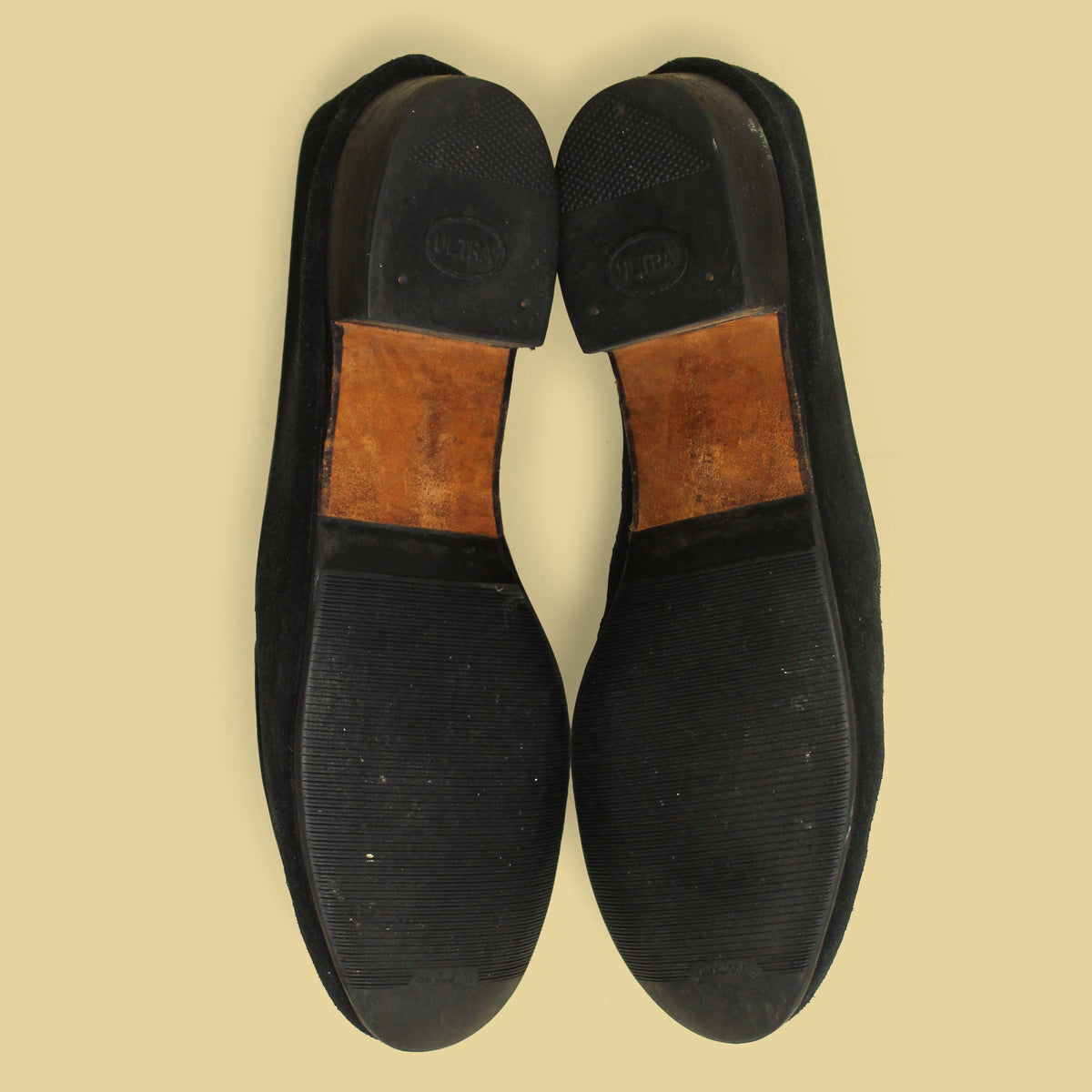 Belgian Shoes Black Suede Loafers 11