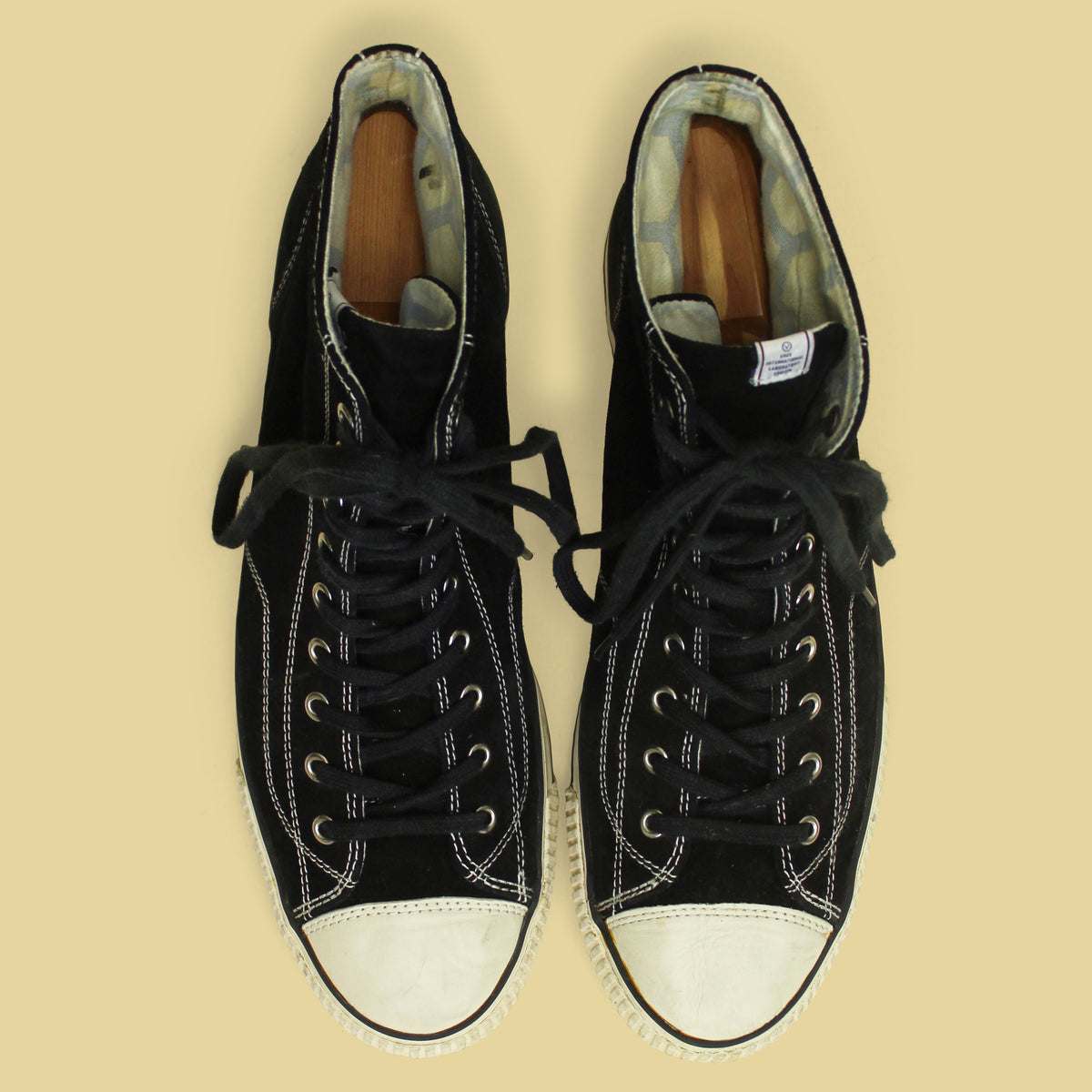 Visvim Black Suede Skagway-Hi Sneakers 11