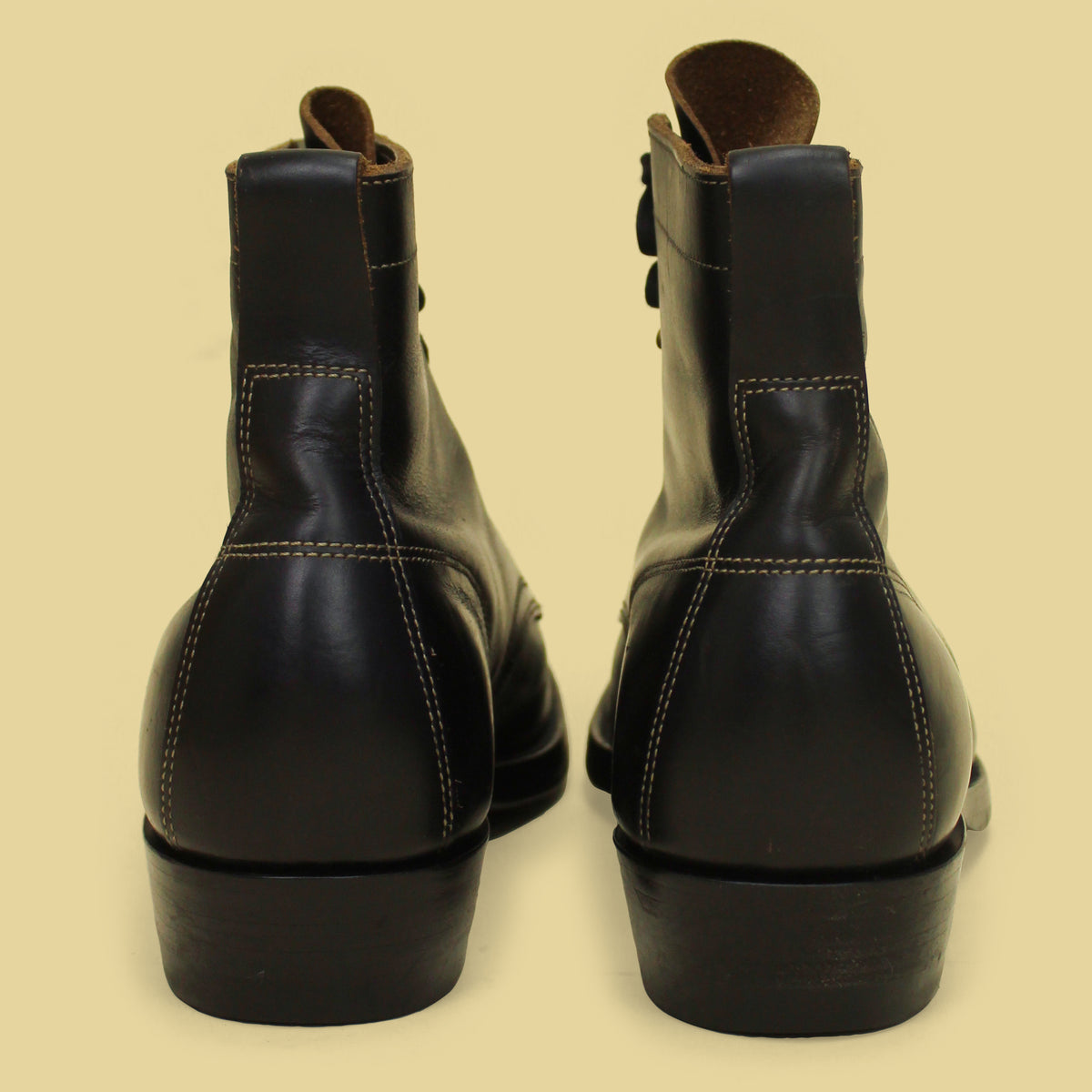 XBXS Black Nuti Ivo Calf Woodcutting Boots 44
