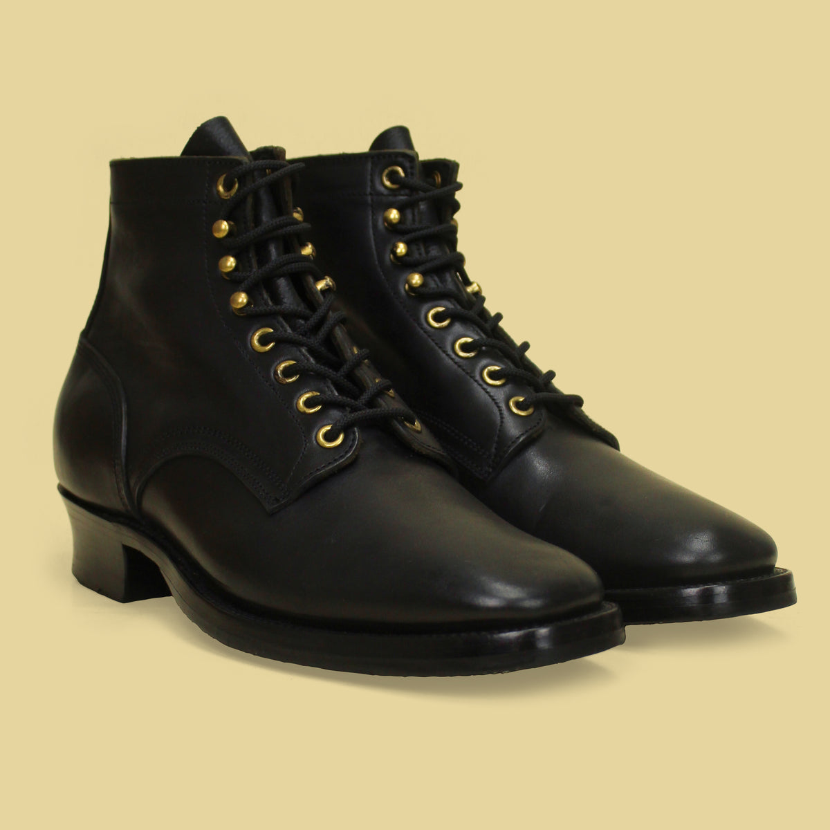XBXS Black Maryam Horsebutt Land Boots 44