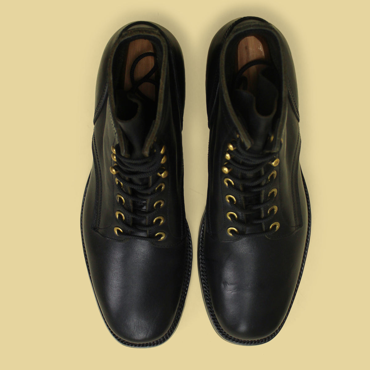 XBXS Black Maryam Horsebutt Land Boots 44