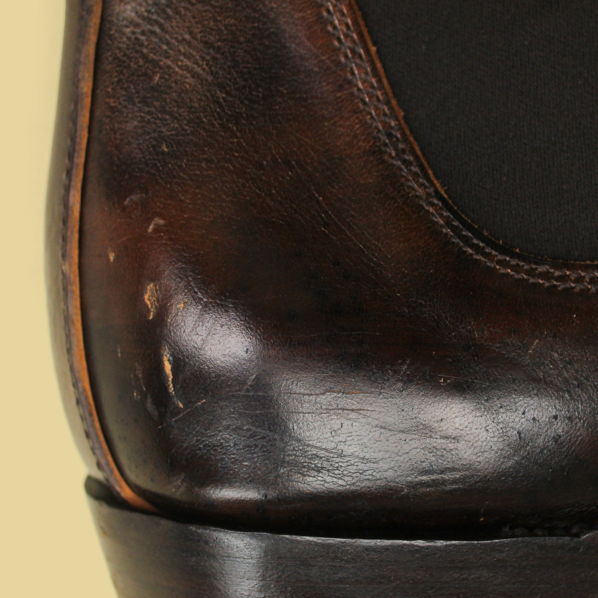 XBXS Overdyed Horsebutt Wholecut Chelsea Boots 44
