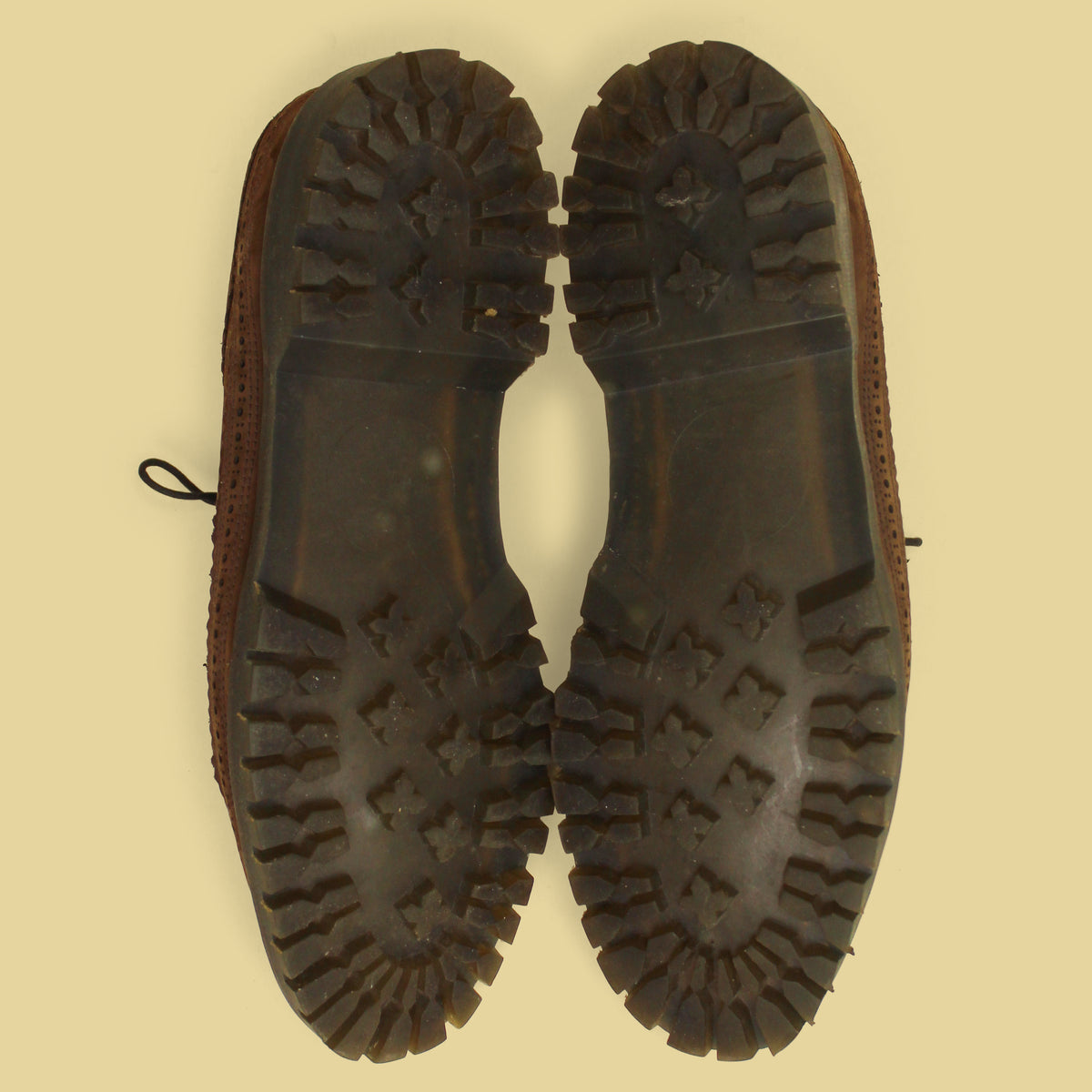 Barrie Ltd. Brown Nubuck Boston Longwing Bluchers 10