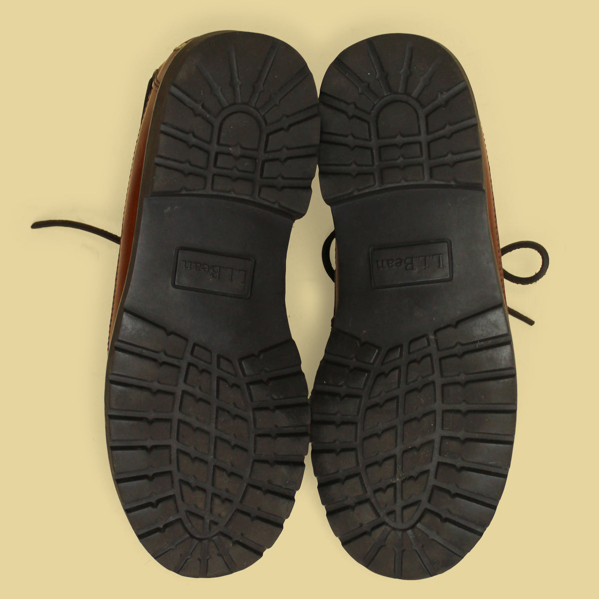 L.L. Bean Allagash Bison Handsewn 3-Eye Moccasins 9