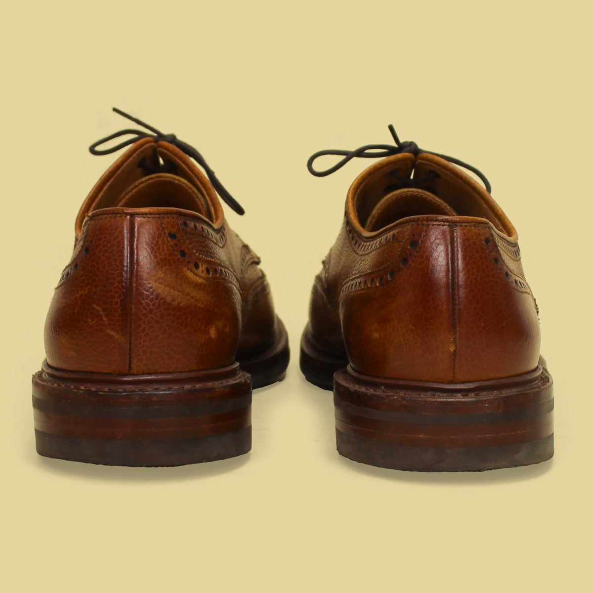 Crockett & Jones Scotch Grain Pembroke Short Wing Bluchers UK 10.5